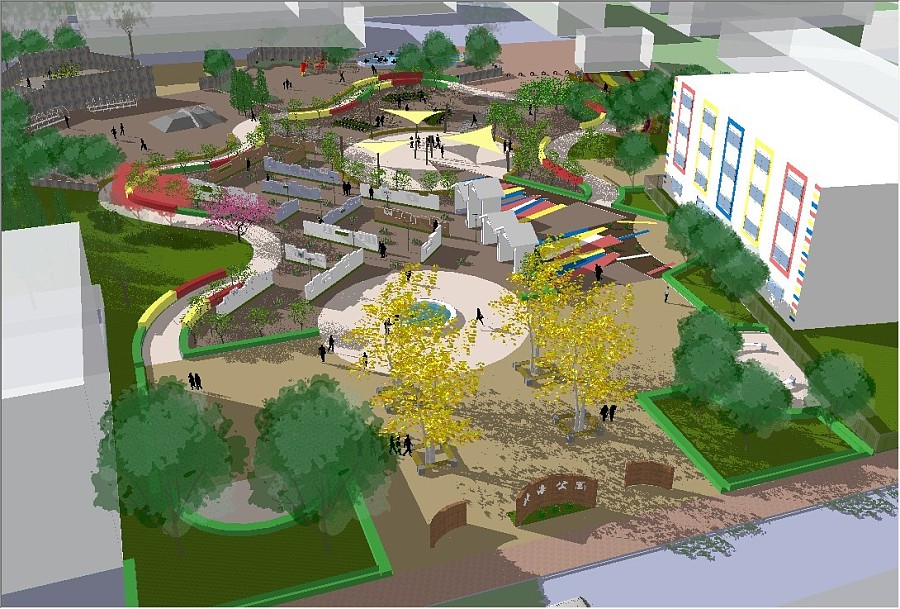 【畢設】--城市記憶|園林景觀/規劃|空間/建筑|xy91629 - 原創設計作品 
