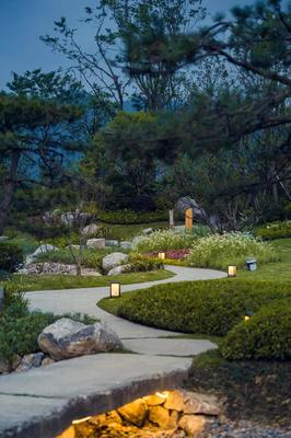 陜西省西安市周至縣小型私家花園園林景觀工程