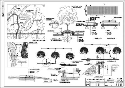 成都某工業園未來廣場景觀設計施工圖