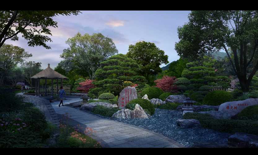 居住區住宅景觀庭院園林工程規劃建筑施工圖效果圖設計-豬八戒網