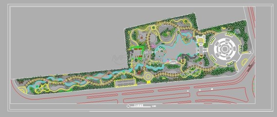 [撫州]公園景觀工程施工圖
